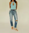 Signature8 Eva Rib Halter In Sky Blue