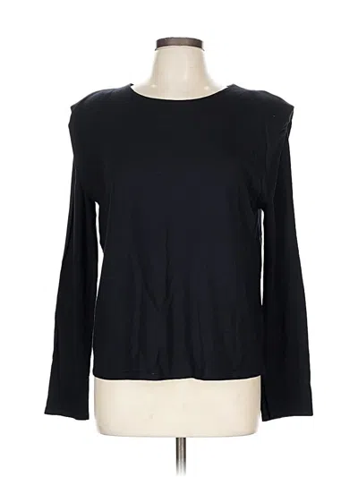Signed Blake X The Drop Long Sleeve Top Black Boatneck Tops In Blue