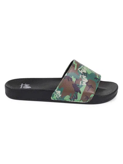 Signed By Mcfly Men's Mm Camo Slides In Neutral