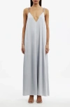 Significant Other Abbey Trapeze Maxi Dress In Gray