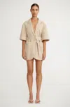 Significant Other Abrielle Shirt Dress In Neutral