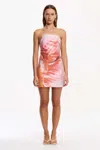 Significant Other Aden Strapless Mini In Multi