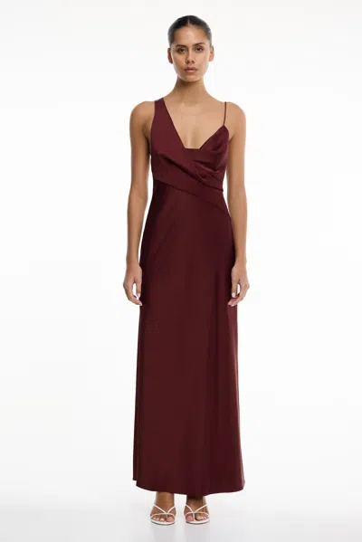 Significant Other Adriana Dress In Brown