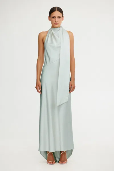 Significant Other Adriana Halter Gown In Green