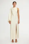 Significant Other Adriana One Shoulder Dress In White
