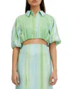 Significant Other Aleksandra Top In Green