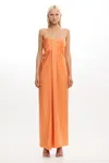 Significant Other Alyssa Strapless Dress In Orange