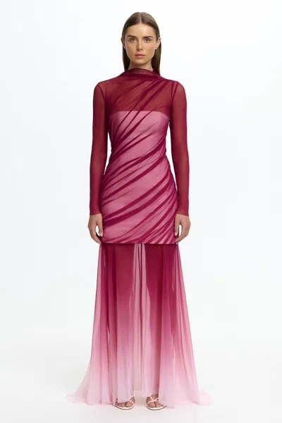 Significant Other Alyth Gown In Red