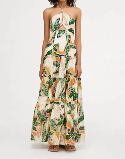 Significant Other Andie Maxi Dress In Palm Print