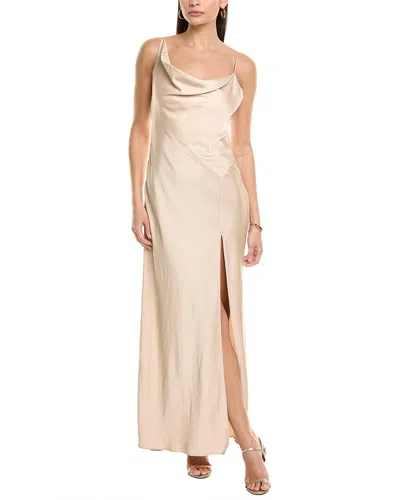 Significant Other Annabel Bias Bridesmaid Dress In Neutral