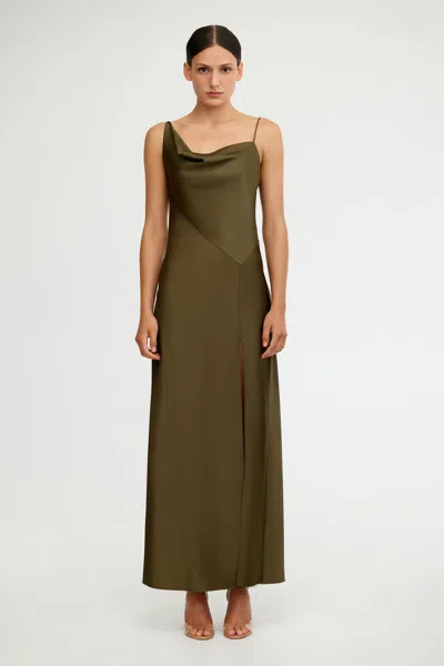 Significant Other Annabel Bias Dress In Gray