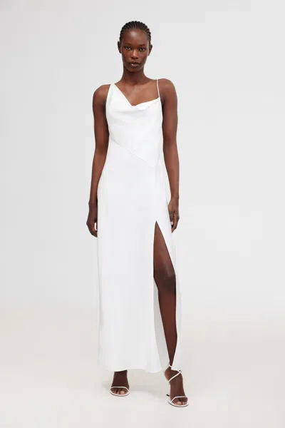 Significant Other Annabel Bias Dress In White