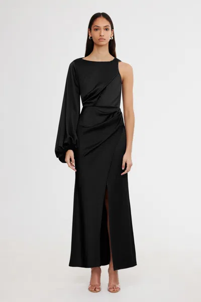 Significant Other Annabel Long Sleeve Dress In Black