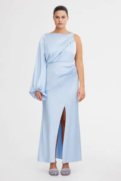 Significant Other Annabel Long Sleeve Dress In Blue