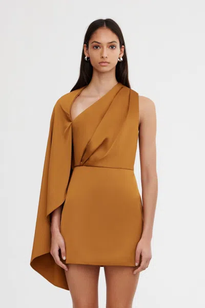 Significant Other Annabel Mini Dress In Brown