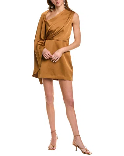 Significant Other Annabel Mini Dress In Gold