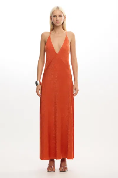 Significant Other Arielle Maxi Dress In Orange