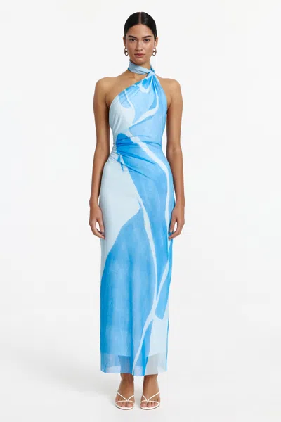 Significant Other Avni Maxi Dress In Blue