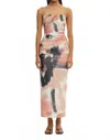 Significant Other Avni Midi Dress In Pearl Dahlia In Multi