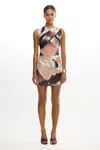 Significant Other Avni Mini Dress In Multi