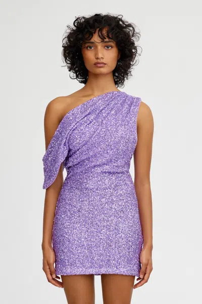Significant Other Beau Mini Dress In Purple