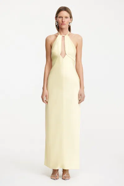 Significant Other Becca Halter Dress In Neutral