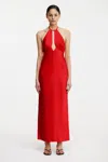 Significant Other Becca Halter Dress In Red