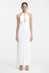 Significant Other Becca Halter Dress In White