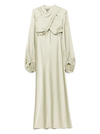 Significant Other Becca Long-sleeved Dress In Green