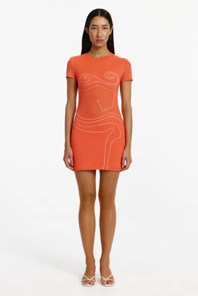 Significant Other Bexley Mini Dress In Red
