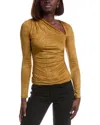 Significant Other Maevi Long Sleeve Top In Yellow