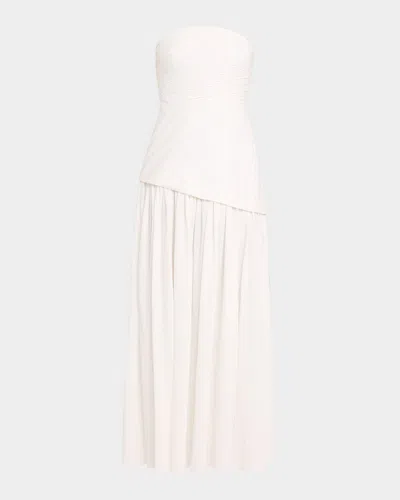 SIGNIFICANT OTHER BLYTH STRAPLESS DROP-WAIST MAXI DRESS