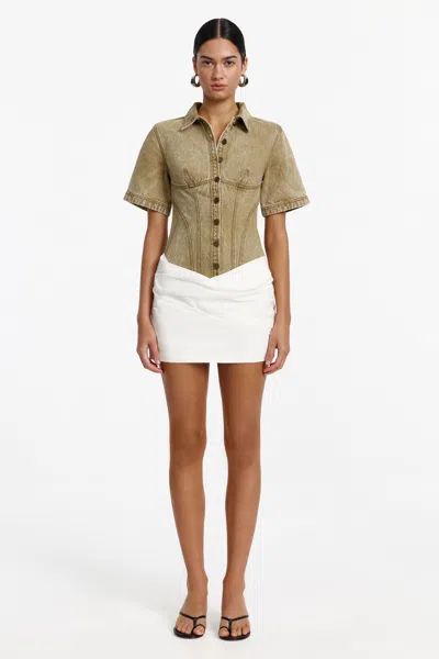 Significant Other Bodicia Dress In Green