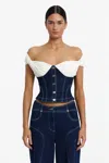 Significant Other Bodicia Top In Blue