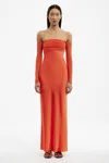Significant Other Brianna Maxi Dress In Orange