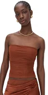 Significant Other Brianna Top Clove In Brown