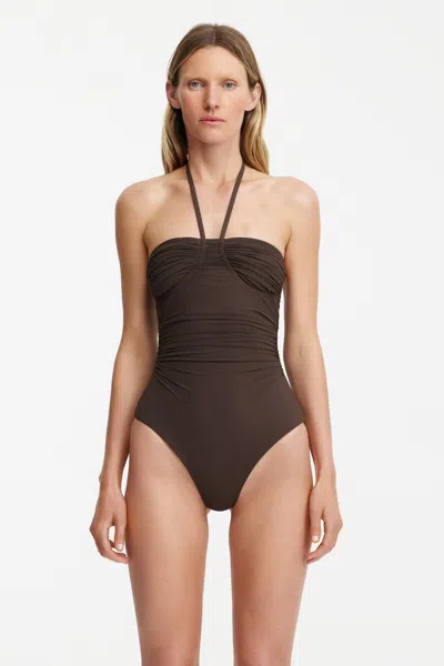 Significant Other Cadence Maillot In Brown