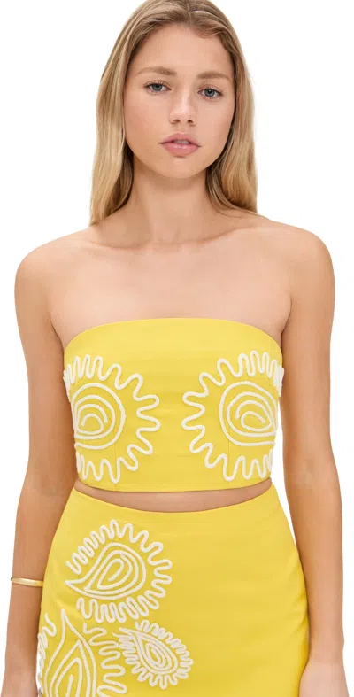 SIGNIFICANT OTHER CARLY TOP LEMON