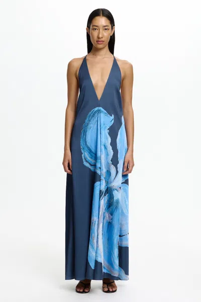 Significant Other Casea Maxi Dress In Blue