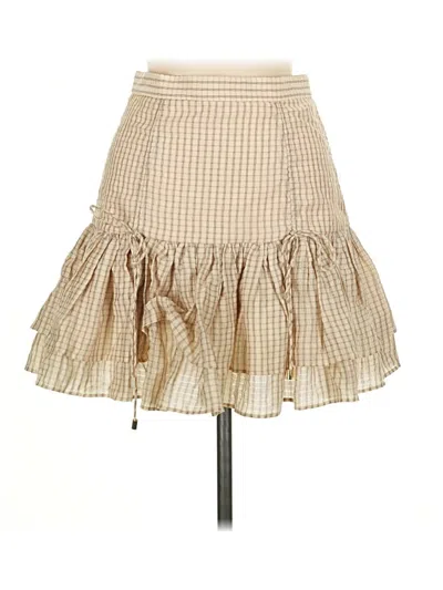 Pre-owned Significant Other Casual Skirt In Brown