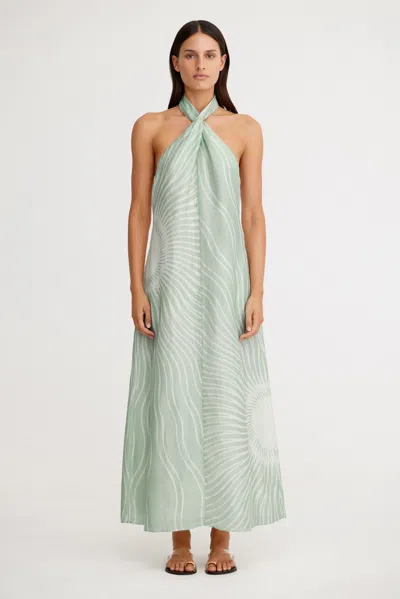 Significant Other Celeste Maxi Dress In Green