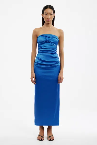 Significant Other Chantelle Midi Dress In Blue