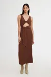 Significant Other Charlie Dress In Brown