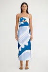 Significant Other Claire Midi Dress In Blue