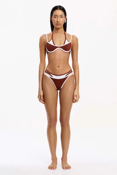 Significant Other Clemence Top In Brown