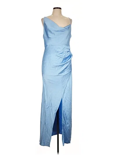Pre-owned Significant Other Cocktail Dress In Blue