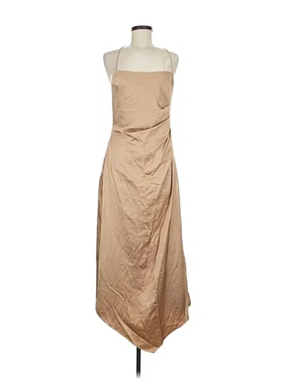 Pre-owned Significant Other Cocktail Dress In Brown