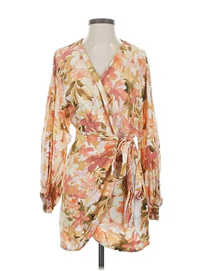 Pre-owned Significant Other Cocktail Dress In Brown