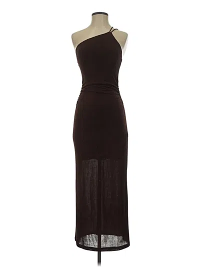 Pre-owned Significant Other Cocktail Dress In Brown