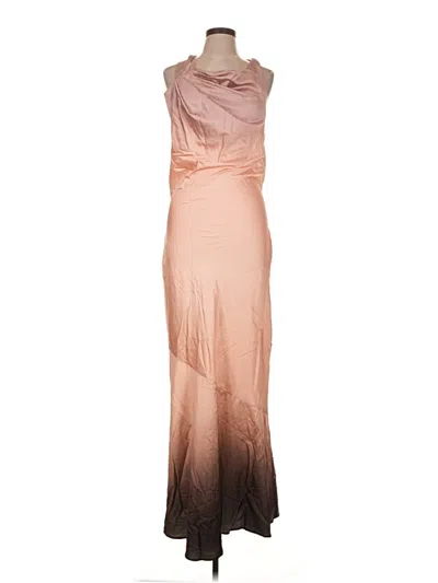 Pre-owned Significant Other Cocktail Dress In Brown